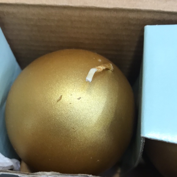 New 2 Holiday Spices ball candles by Partylite - Picture 5 of 8